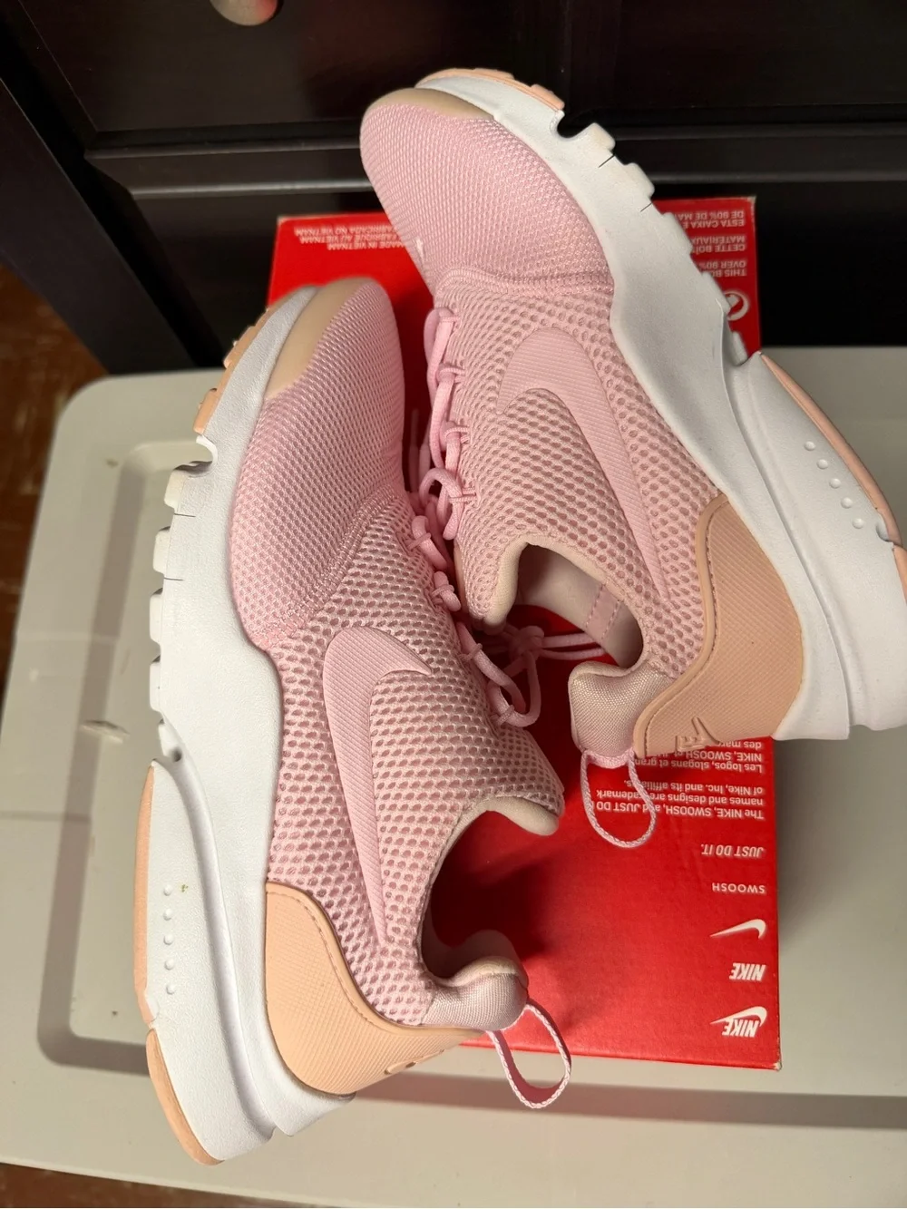 Nike Prestos all pink size 7y